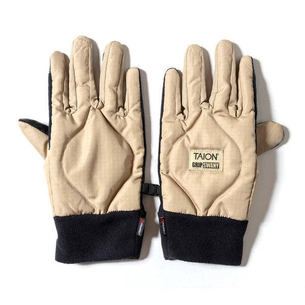 GRIP SWANY ( グリップスワニー ) 【 TAION-GRIPSWANY-GV01 】 TAION X GRIP SWANY DOWN GLOVES | 手袋 | 防寒 | スマホ操作可能 | 通勤 | 通学 | シンプル | かっこいい | ダウン | ぐりっぷすわにー