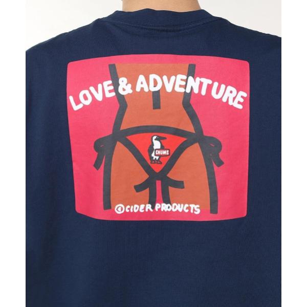 CHUMS ( チャムス ) かせきさいだぁ ヒップTシャツ | トップス | Tシャツ | シャツ | 半袖 | 夏服 | ホワイト | ウェア | トップス | ワンポイント | 刺繍 | CH01-2554 | コットン | バックプリント