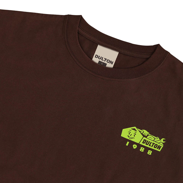 DULTON ( ダルトン ) DULTON T-SHIRT TOOL BOX | シャツ | 半袖シャツ | Tシャツ | 半袖Tシャツ | コットン100% | 7.7オンス | 普段着 | 作業着 | 夏服 | シンプル | バックプリント | T24-0866