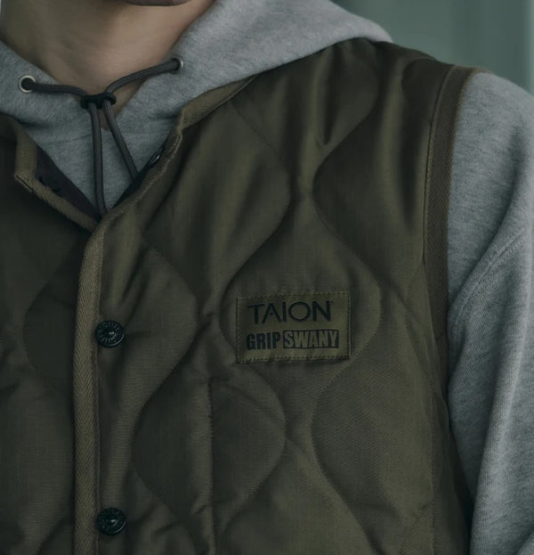 GRIP SWANY ( グリップスワニー ) 【 TAION-GRIPSWANY-VT01 】 TAION X GRIP SWANY DOWN VEST | ベスト | ウェア | ダウンベスト | リバーシブル | 防寒 | 暖かい | 軽い | ぐりっぷすわにー | アウトドア | レジャー | キャンプ