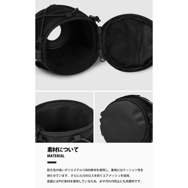 KZM OUTDOOR( カズミ アウトドア )フィールド イソガス ウォーマー450 ISOGAS WARMER  高密度ポリエステル バーベキューコンロ お手入れ簡単 キャンプ用品 コンパクト K24T3Z03