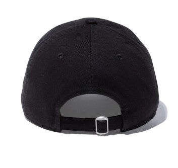 NEW ERA ( ニューエラ ) 9TWENTY ウォッシュドコットン ボックスロゴ ブラック × ホワイト  13552115