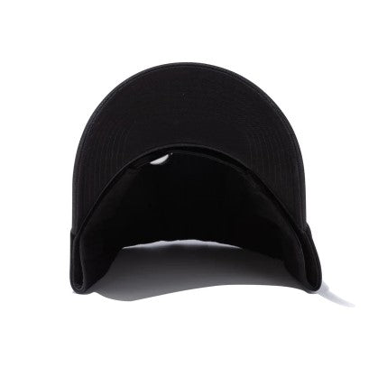 NEW ERA ( ニューエラ ) 9TWENTY ウォッシュドコットン ボックスロゴ ブラック × ホワイト  13552115