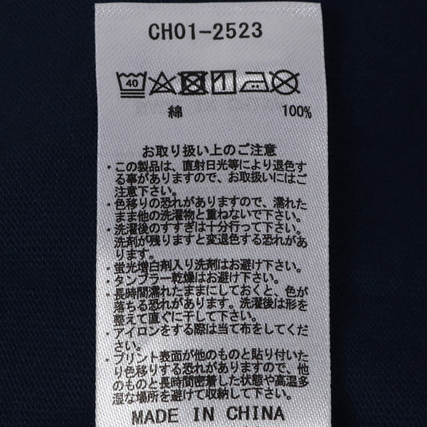 CHUMS ( チャムス ) チャムスエンブロイダリーTシャツ | トップス | Tシャツ | 半袖 | 夏服 | シャツ | ストライプ | オーバーサイズ | 刺繍 | ワンポイント | CH01-2523 | コットン | コットン100% | 半袖シャツ