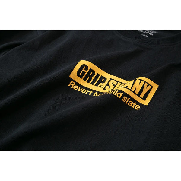 GRIP SWANY ( グリップスワニー ) 【 GSC-87 】 GS LOGO L/S TEE Tシャツ | 長袖 | 長袖シャツ | アウトドア | キャンプ | プリント | プリントT | 秋服 | 冬服 | 綿100%