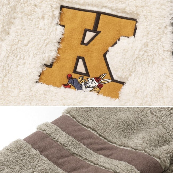 KRIFF MAYER ( クリフメイヤー ) シャギーボアレタードジャケット | MENS | 2514401 | メンズ | ジャケット | ウェア | ふわふわ | 起毛 | 冬 | 防寒 | アウター | ユニセックス | くりふめいやー