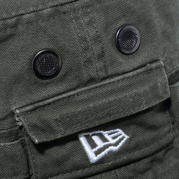 NEW ERA ( ニューエラ ) アドベンチャー ベーシック ダックコットン | 帽子 | アドベンチャーハット | ハット | 日よけ | アウトドア | レジャー | キャンプ | ウォッシュ加工 | あご紐 | 取り外し可能 | コットン | シンプル