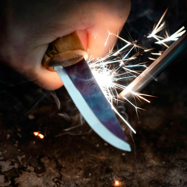 HELLE ( ヘレ ) トゥレ 2025 ジャパン エディション | 日本限定 | 白樺の皮 | ナイフ | 小型ナイフ | キャンプ | アウトドア | ネックナイフシース | ステンレス