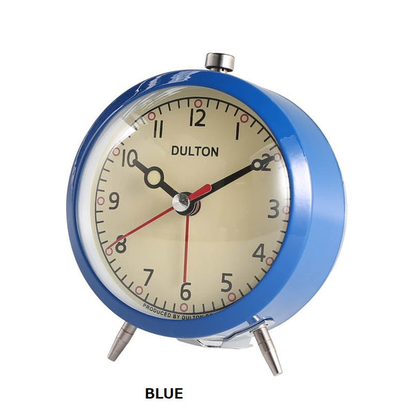 DULTON ( ダルトン ) アラーム クロック | 時計 | 置時計 | 可愛い | シンプル | 足付き | 無音に近い | ベル | 古典的 | オシャレ | インテリア | アラーム | 目覚まし時計 | 100-053Q | だるとん