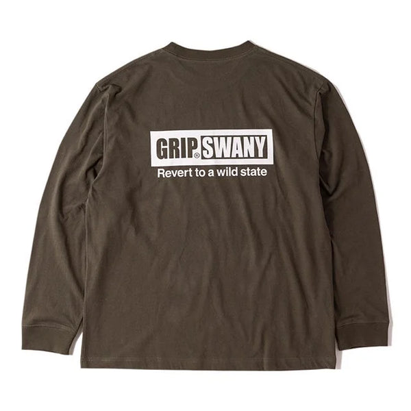GRIP SWANY( グリップスワニー )BOX LOGO LONG SLEEVE TEE GSC-77