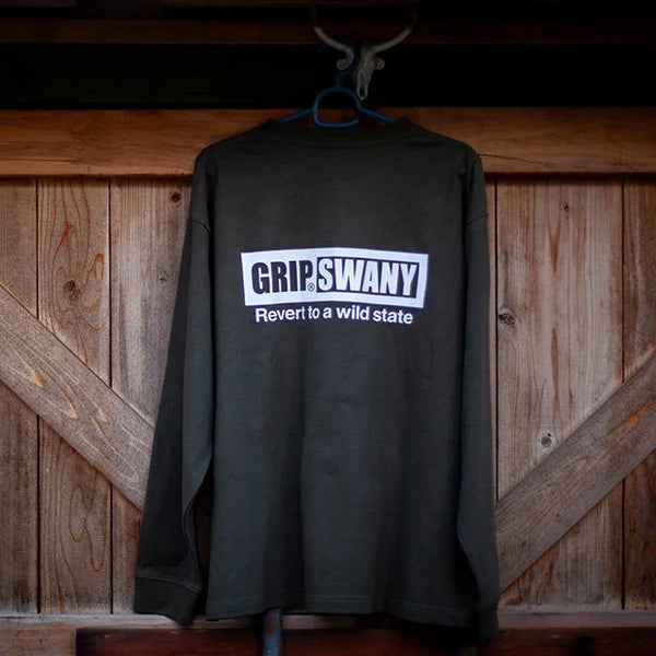 GRIP SWANY( グリップスワニー )BOX LOGO LONG SLEEVE TEE GSC-77