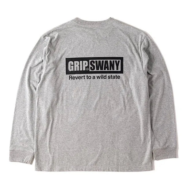 GRIP SWANY( グリップスワニー )BOX LOGO LONG SLEEVE TEE GSC-77