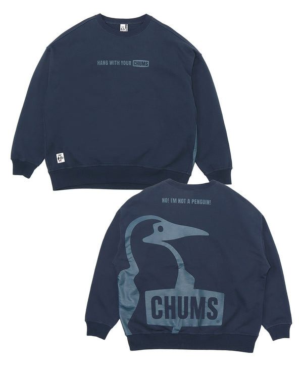 【 SALE 】CHUMS ( チャムス ) オーバーサイズドビッグブービークルートップ CH00-1466 アウトドアトップス  | パーカー | スウェット | 長袖 |