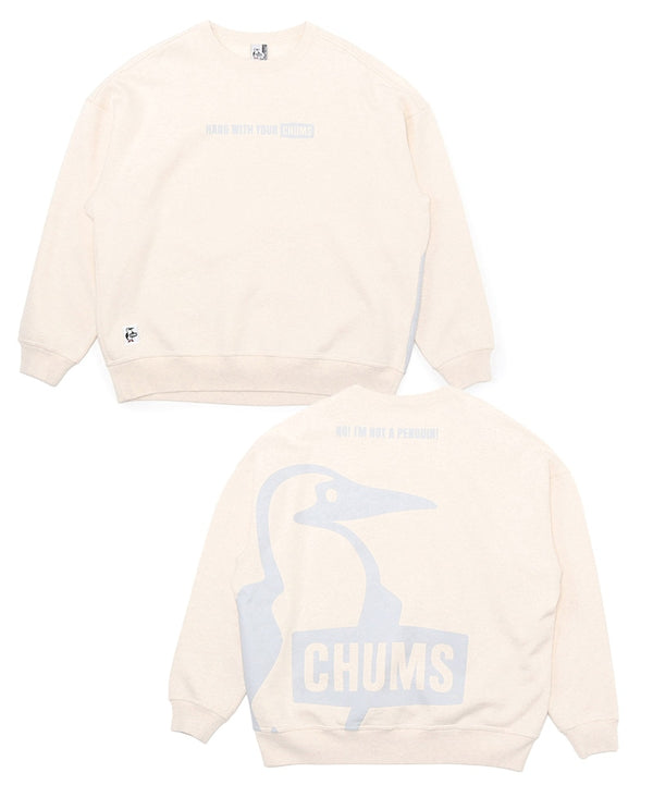 【 SALE 】CHUMS ( チャムス ) オーバーサイズドビッグブービークルートップ CH00-1466 アウトドアトップス  | パーカー | スウェット | 長袖 |