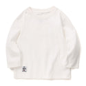 【 SALE 】CHUMS ( チャムス ) シンジロウタナカ キッズ オーバーサイズド BBL ブラッシュドロングスリーブ Tシャツ キッズ | ロンT | キッズ服 | アパレル | トップス | ホワイト | 子供服 | オーバーサイズ | コットン