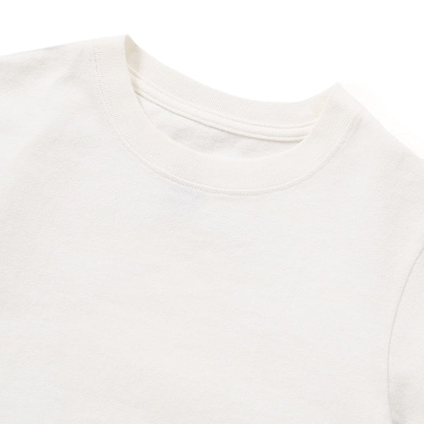 【 SALE 】CHUMS ( チャムス ) シンジロウタナカ キッズ オーバーサイズド BBL ブラッシュドロングスリーブ Tシャツ キッズ | ロンT | キッズ服 | アパレル | トップス | ホワイト | 子供服 | オーバーサイズ | コットン