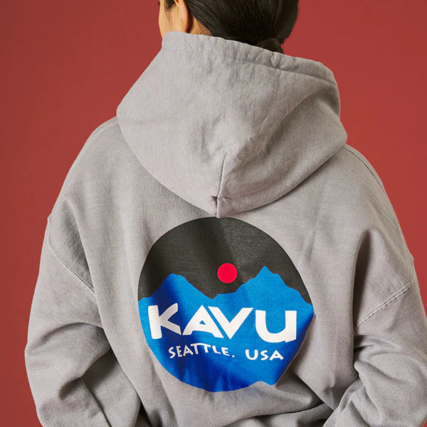 KAVU( カブー )メンズ サークルロゴパーカー