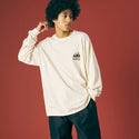 KAVU(カブー) メンズ コーヒー ロングスリーブTシャツ