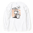 KAVU(カブー) メンズ コーヒー ロングスリーブTシャツ