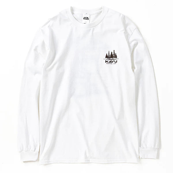 KAVU(カブー) メンズ コーヒー ロングスリーブTシャツ