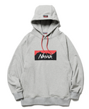 【 SALE 】NANGA ( ナンガ ) ECO HYBRID BOX LOGO SWEAT HOODIE ( UNISEX )  /  エコハイブリッドボックスロゴスウェットフーディー ( ユニセックス )