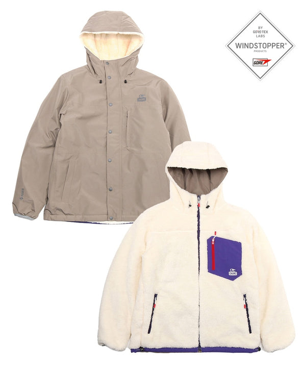 CHUMS( チャムス )エルモゴアテックス ウィンドストッパー リバーシブルフーディー CH04-1350