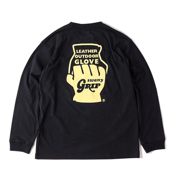 GRIP SWANY( グリップスワニー )GLOVE LOGO LONG SLEEVE TEE GSC-76