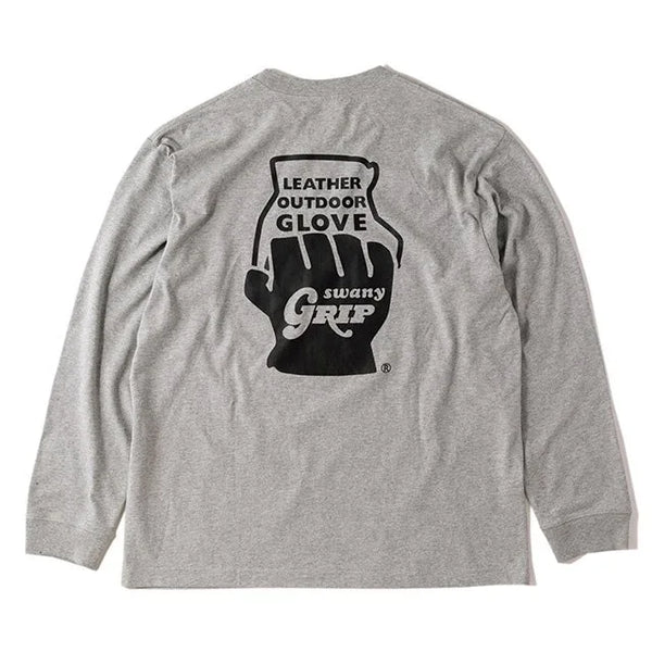 GRIP SWANY( グリップスワニー )GLOVE LOGO LONG SLEEVE TEE GSC-76