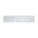 GRIP SWANY( グリップスワニー )GS Cutting ステッカー / WHITE GSA-66