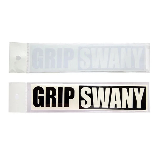GRIP SWANY( グリップスワニー )GS Cutting ステッカー / WHITE GSA-66