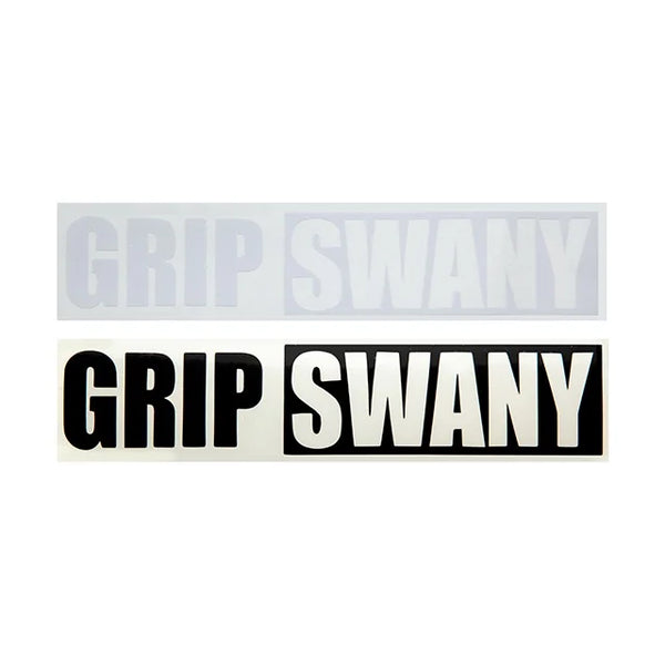 GRIP SWANY( グリップスワニー )GS Cutting ステッカー / WHITE GSA-66