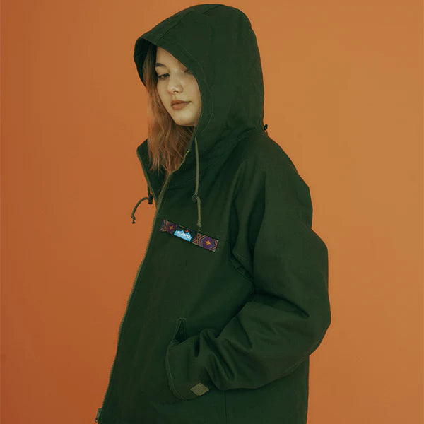 KAVU(カブー)メンズ フーデッドバッファロージャケット