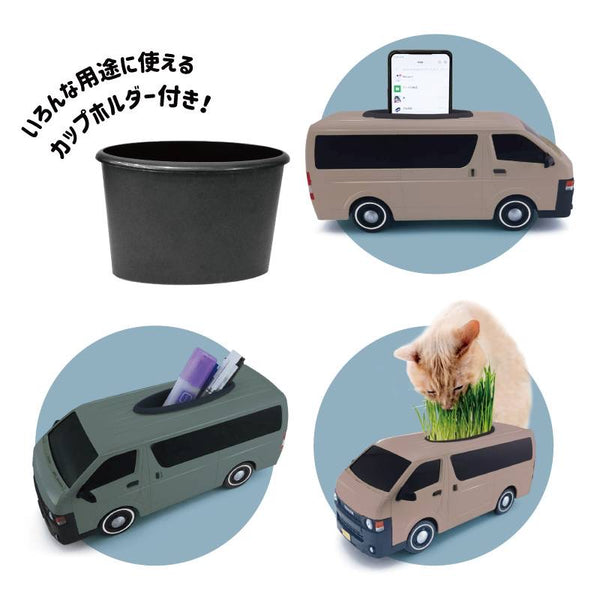 ティッシュケース トヨタハイエース FD-classic 丸目ハイエース  (袋ティッシュ用)  TOYOTA HIACE | flexdream