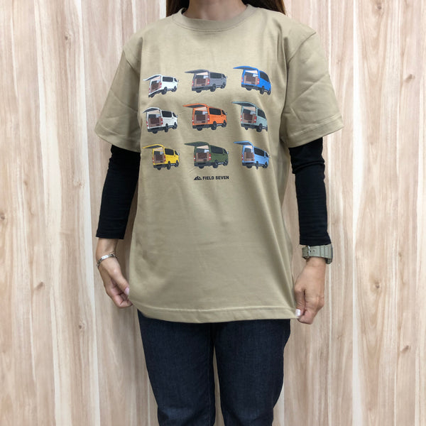 FIELD SEVEN(フィールドセブン)ハイエースTシャツ HIACE TEE 5.6oz FS-TEE-02