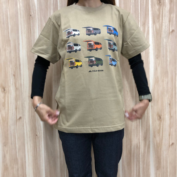 FIELD SEVEN(フィールドセブン)ハイエースTシャツ HIACE TEE 5.6oz FS-TEE-02