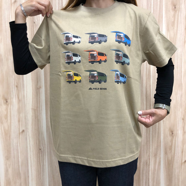 FIELD SEVEN(フィールドセブン)ハイエースTシャツ HIACE TEE 5.6oz FS-TEE-02