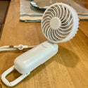 Life on Products ( ライフオンプロダクツ ) 大風量ダブルファン カラビナ付 | 扇風機 | ポータブル扇風機 | 持ち運び | フェス | キャンプ | アウトドア | レジャー | 通勤 | 暑さ対策 | 熱中症対策 | 祭り | シンプル | 手で持てる