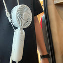 Life on Products ( ライフオンプロダクツ ) 大風量ダブルファン カラビナ付 | 扇風機 | ポータブル扇風機 | 持ち運び | フェス | キャンプ | アウトドア | レジャー | 通勤 | 暑さ対策 | 熱中症対策 | 祭り | シンプル | 手で持てる