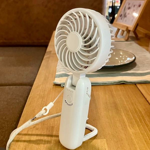Life on Products ( ライフオンプロダクツ ) 大風量ダブルファン カラビナ付 | 扇風機 | ポータブル扇風機 | 持ち運び | フェス | キャンプ | アウトドア | レジャー | 通勤 | 暑さ対策 | 熱中症対策 | 祭り | シンプル | 手で持てる