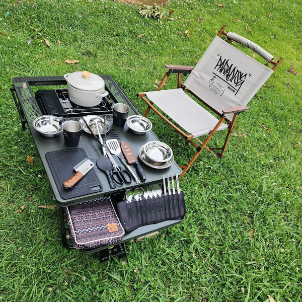 KZM OUTDOOR( カズミ アウトドア )深型 | デザイングリドルR | 40cm | 深型 | キャンプ | フライパン | 鍋 | ハンドル | キャリーバッグ | 皿 |  焼き物 | 炒め物 | 5T | 耐食性 | 耐摩耗性 | アルミ | プレート | 調理器具 | アウトドア | バーベキュー | グリル | NEW | マルチグリドル