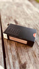 FIRELIGHTERS ( ファイヤーライターズ ) FIRELIGHTERS SLEEVE CASE matte black/ ファイヤーライターズ スリーブケース マットブラック 火起こし 焚き火 薪ストーブ キャンプ アウトドア | スウェーデン マッチ | Swedish Match