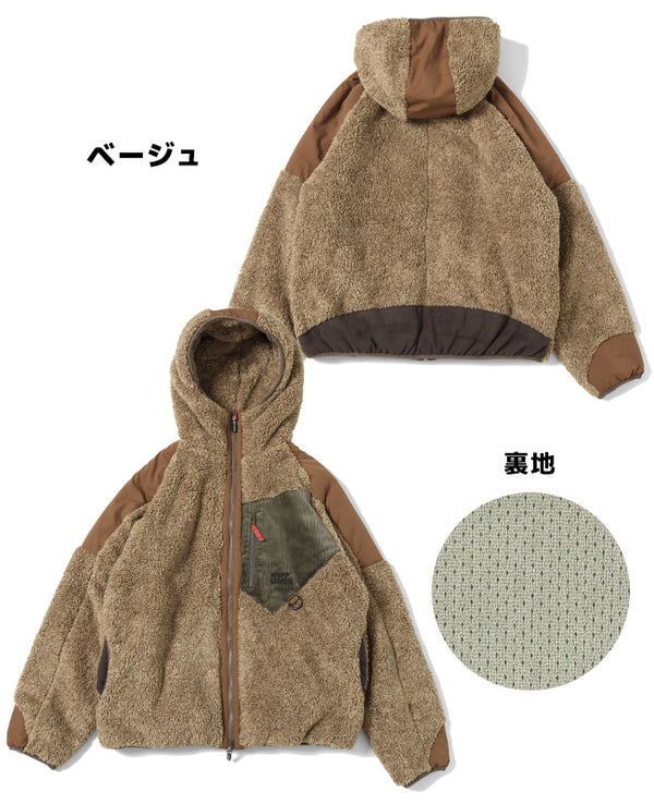 KRIFF MAYER( クリフメイヤー )シャギーボアフードジャケット MENS 2314401