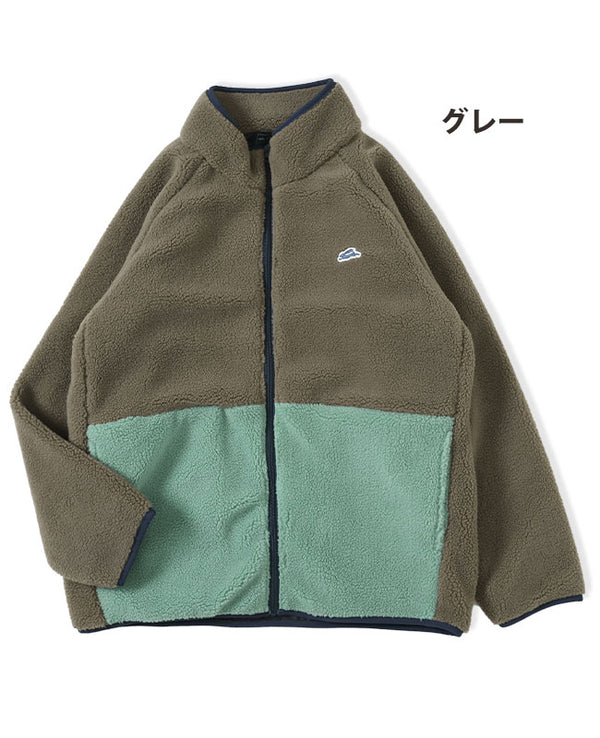 【 SALE 】KRIFF MAYER( クリフメイヤー )シープボアジャケット KIDS 2327823K