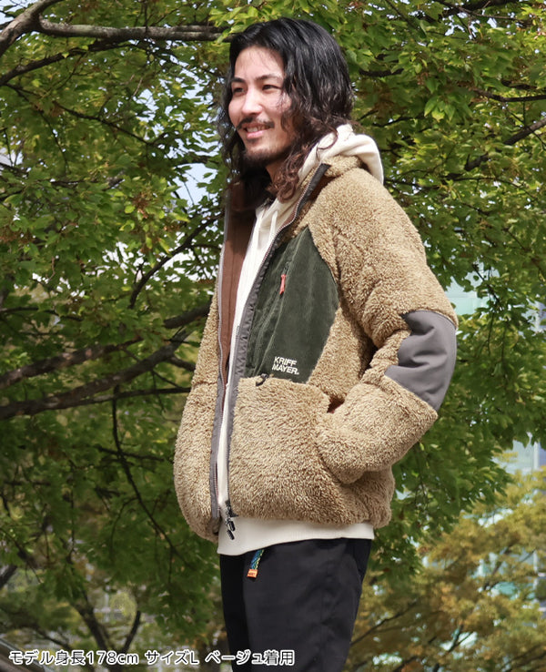 KRIFF MAYER( クリフメイヤー )シャギーボアジャケット MENS 2314400