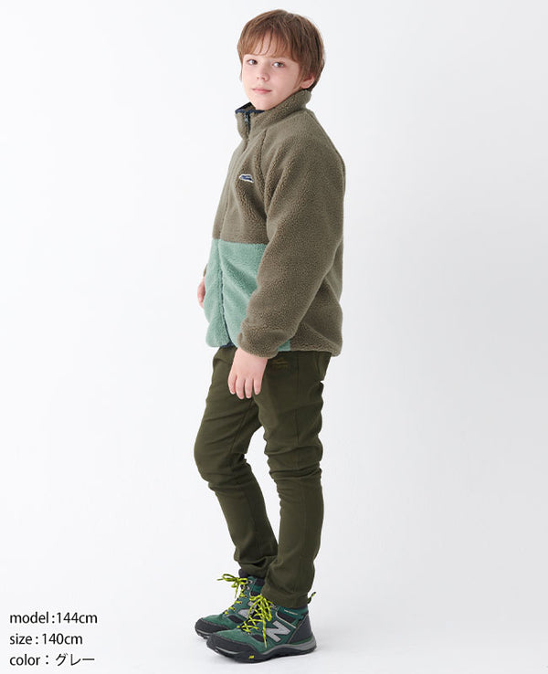 【 SALE 】KRIFF MAYER( クリフメイヤー )シープボアジャケット KIDS 2327823K