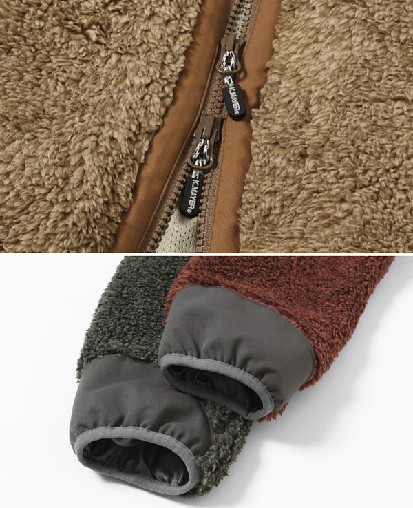 KRIFF MAYER( クリフメイヤー )シャギーボアフードジャケット MENS 2314401