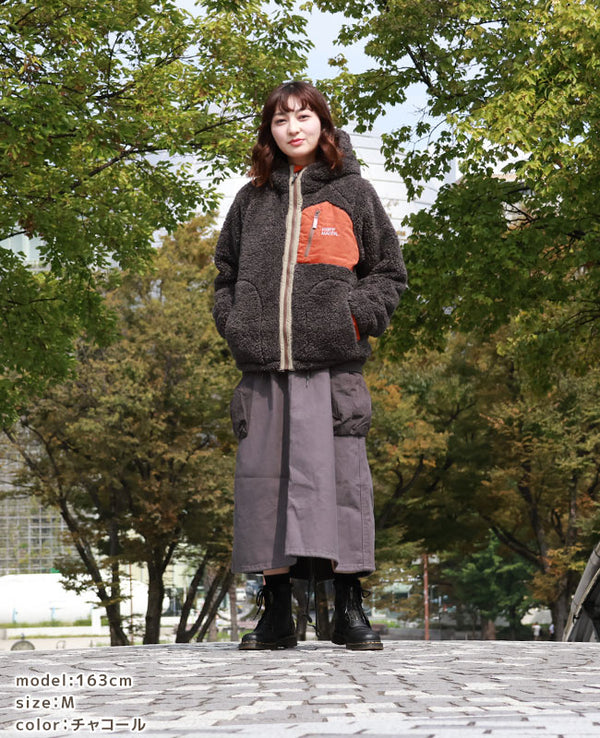 KRIFF MAYER( クリフメイヤー )シャギーボアフードJK LADYS 2314406L