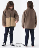 【 SALE 】KRIFF MAYER( クリフメイヤー )シープボアジャケット KIDS 2327823K