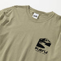 【 SALE 】KAVU ( カブー ) メンズ レイニア ロングスリーブTシャツ ( コンフォートカラー )