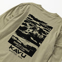 【 SALE 】KAVU ( カブー ) メンズ レイニア ロングスリーブTシャツ ( コンフォートカラー )
